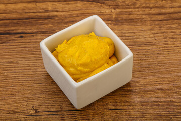 Asian Curry sauce in the bowl