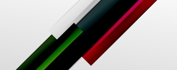 Color abstract lines trendy geometric background for business or technology presentation, internet poster or web brochure cover, wallpaper