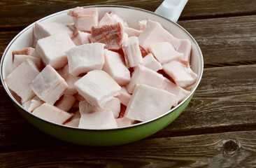 lard for make oil and pork crackling.