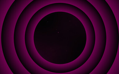 Dark purple circles abstract background. Simple and clean.