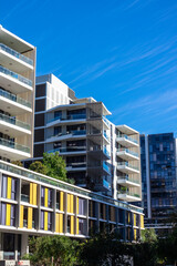 Naklejka premium Apartment building in inner Sydney suburb NSW Australia