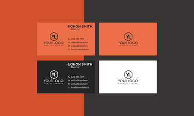 Business card design business card template