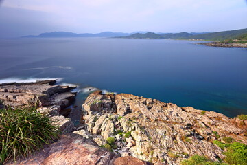 Longdong Bay at Northeast coast of Taiwan (New Taipei City and Yilan) National Scenic Area.