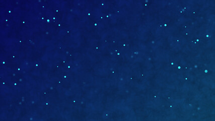 Blue sky with stars technology background