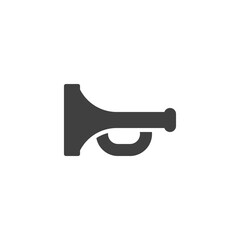 Car horn vector icon