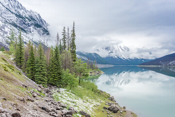 lake in the mountains
