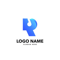 R logo - R letter logo - r modern logo 