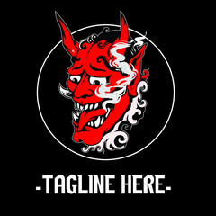 Japanese traditional mask 