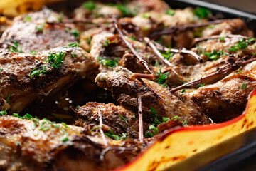 grilled steak