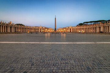 St Peter Square in Vatican City