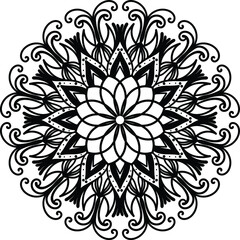 abstract floral ornament