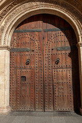 old door in Valencia Spain
