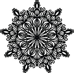 abstract floral ornament