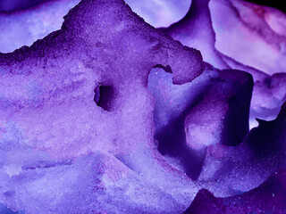 purple snow meltdown 