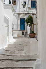 Glimpses of ancient Puglia. The white city. Ostuni.