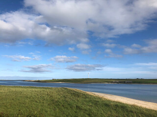 Fototapeta na wymiar Orkney Isles Beach Landscape
