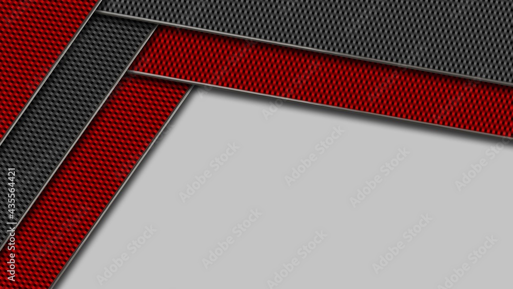 Poster abstract background of graphic elements in carbon design - transition to free space for your text or