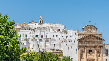 Glimpses of ancient Puglia. The white city. Ostuni.