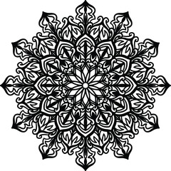 abstract floral ornament