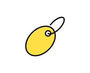 Coupon line icon. Vector symbol in trendy flat style on white background. Commerce sing for design.