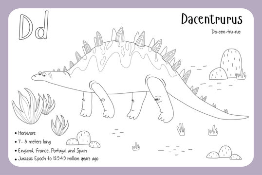 dacentrurus coloring pages