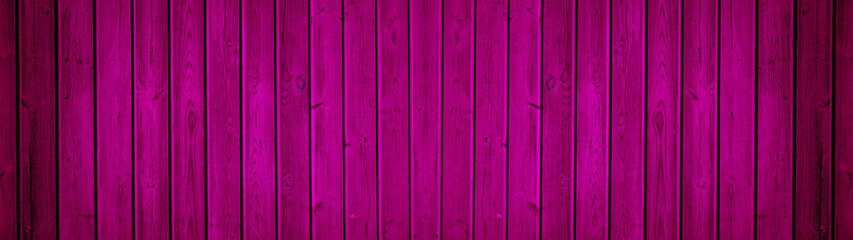 Abstract grunge old pink magenta painted colored colorful wooden boards texture - wood background banner panorama long