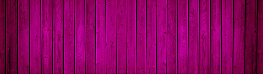 Fototapeta premium Abstract grunge old pink magenta painted colored colorful wooden boards texture - wood background banner panorama long