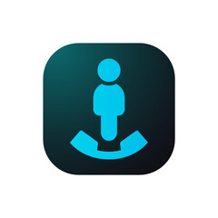 Phone Operator - Sticker