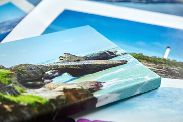 Photo canvas prints, landscape photo printed on canvas. Photography stretched with gallery wrap