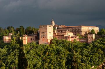 Fototapeta na wymiar view of the town of toledo country