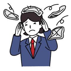 Illustration of a student undergoing violence