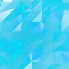 Fototapeta na wymiar Blue polygon background 3d rendering, 3d illustration. Abstract triangle background. Blue background. Abstract Blue polygon wallpaper.