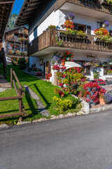 Views and plays of light. The village of Sappada and its beauties