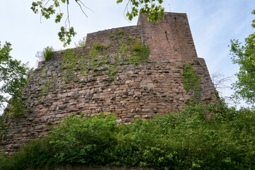 Castle Alt-Eberstein the ruin of a spur castle near Baden-Baden
