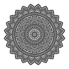 Ornamental luxury mandala pattern, Mandala. Round Ornament Pattern