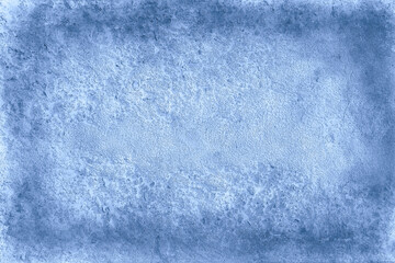 blue plaster background / abstract cold vintage background old concrete texture