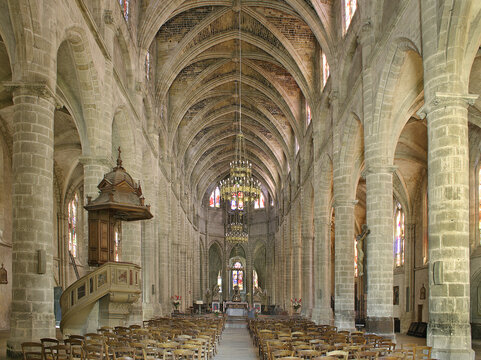 Bazas cathedral, Route to Santiago de Compostela, France, UNESCO - the Pilgrim's Road to Santiago de Compostela