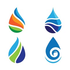 Water drop logo images
