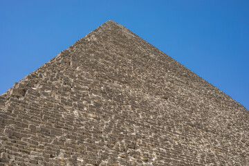 Fototapeta na wymiar Attractions of Egypt. Big pyramids of Egypt. Photos from a trip.