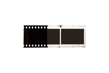 (35 mm.) film collections frame.With white space.film camera.	