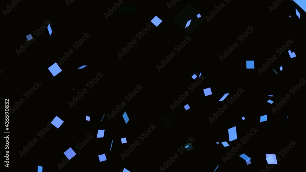 Aufkleber background of animated confetti moving and changing color. motion. beautiful animated background wit