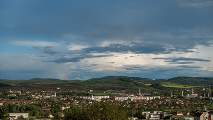 Obraz premium Targu Mures Panorama, Romania