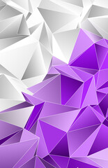 Abstract Low-Poly background. triangulated texture. Design 3d. Polygonal geometrical pattern. Triangular modern style