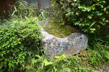 不退寺　石棺　奈良市