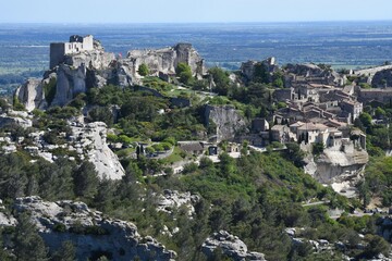 Obraz premium Les Baux de Provence, Bouches-du-Rhône, France