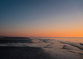 Sunset au Touquet Paris Plage