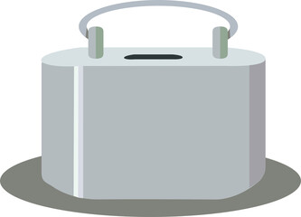 Vector Illustration of a Money Box, Turkish Penny Bank, Bitcoin