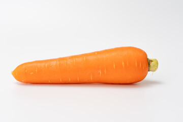 Carrots on a white background