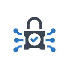Digital security icon