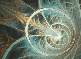 Abstract color dynamic textured background with lighting effect. Fractal. Fractal art